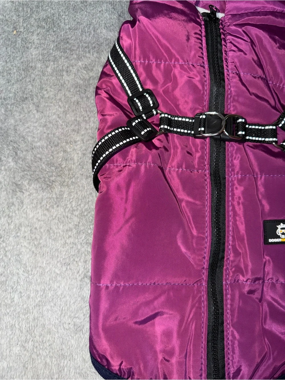 Doggy Kingdom Purple Vest / Dog Cost Multiple Sizes